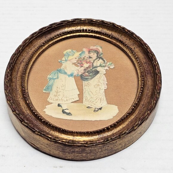 Vintage Romantic Victorian Fashion French Magazine La Mode Illustration Wall Art - Picture 11 of 14